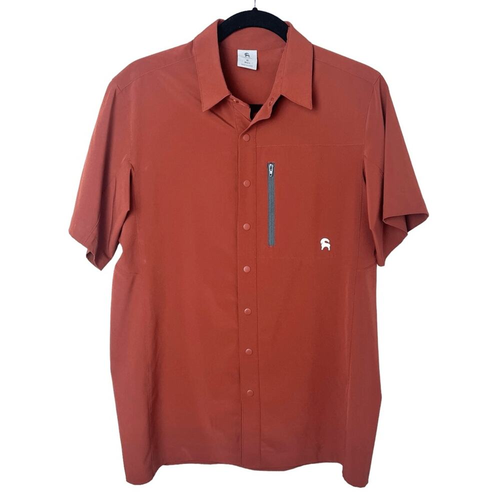 Back Country Men's Provo Snap Front Outdoor Camp Performance Shirt Sz M